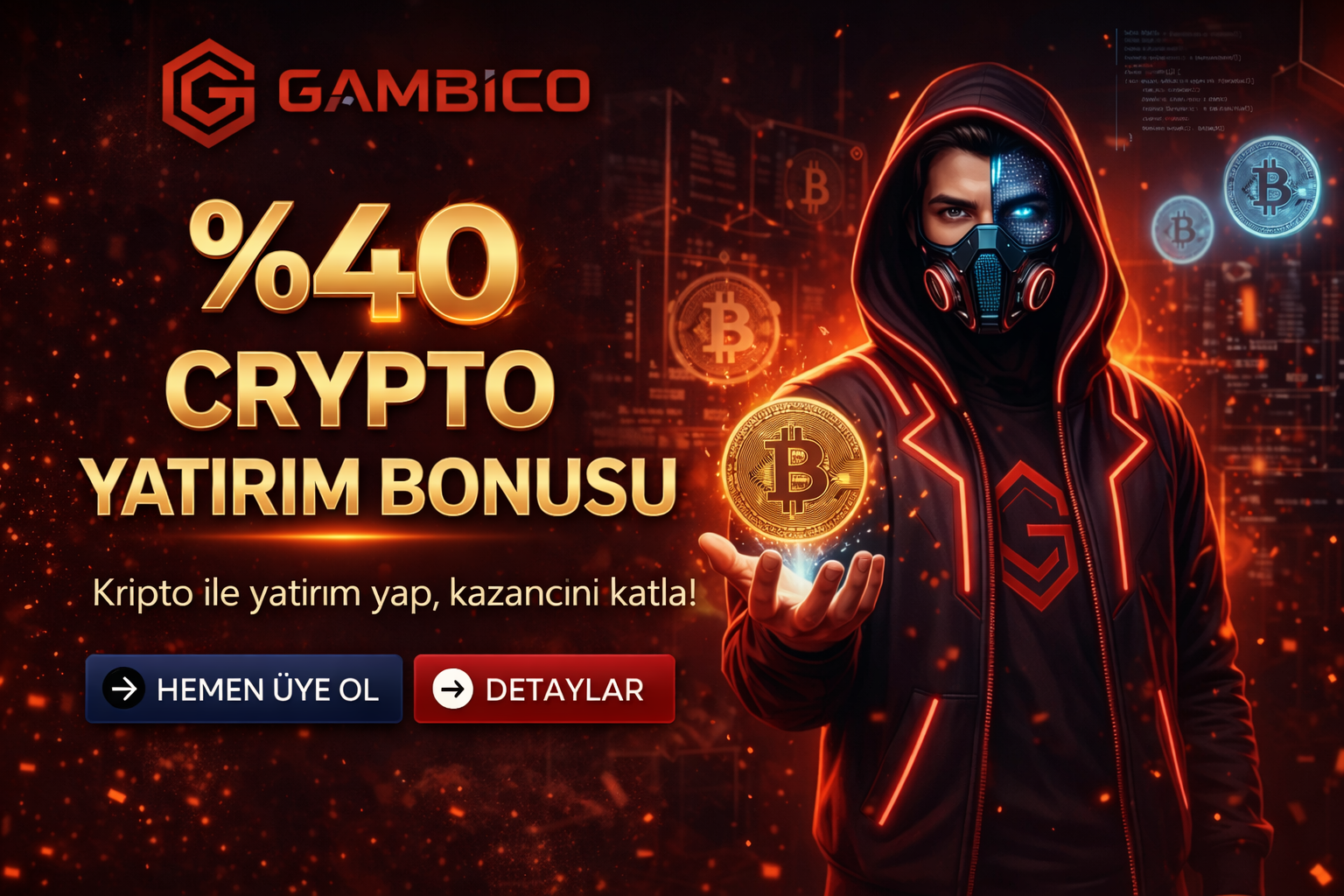 %40 CRYPTO YATIRIM BONUSU